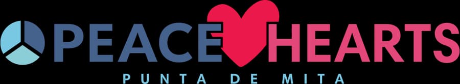 Logotipo de PEACE Hearts Punta de Mita